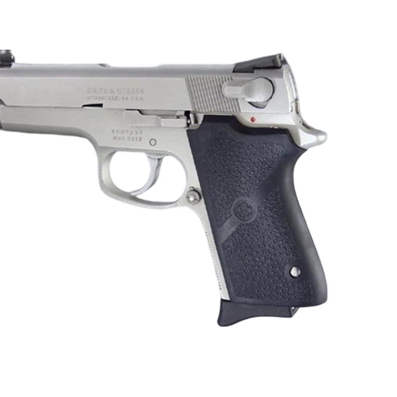 Hogue 13010 Rubber Grip Panels S&W Compact 9mm, 8.10 In