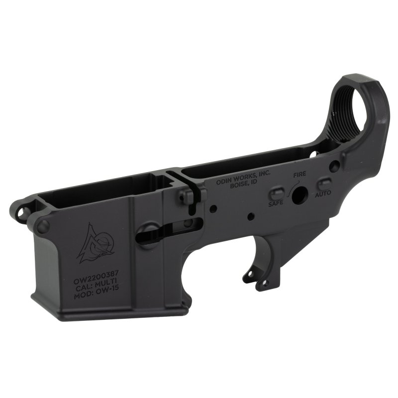 Odin Works OW-15 Forged Lower Anodized Black Semi-Auto .223 Rem/5.56 NATO