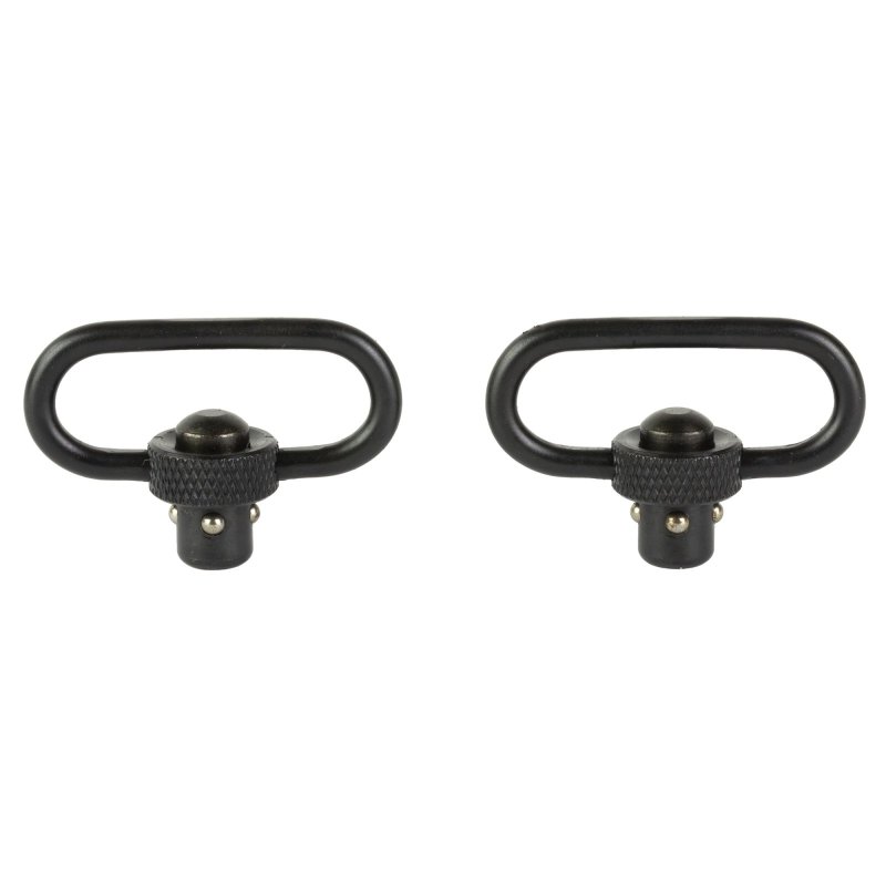 Allen 14516 Quick Detach Swivel Set 1.25" Push Button Black Steel