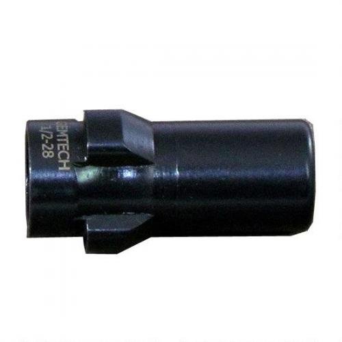 Gemtech 12182 3-Lug Male Adapter MP5-Style Quick Disconnect 1/2x28 | Caliber, Sound Reduction, Diameter