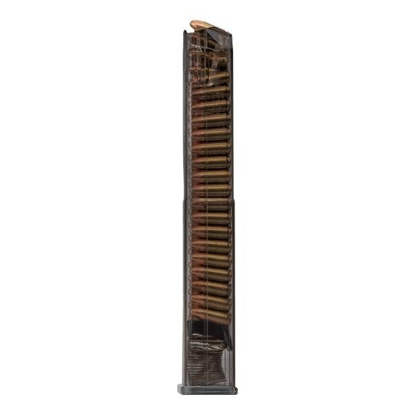 Elite Tactical Systems Glock Magazine 9mm Luger 40rd Smoke