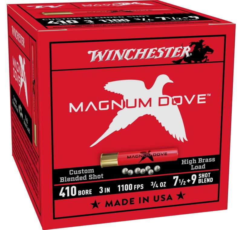 Winchester WIN MAG DOVE .410 Bore 3In #7.5-9 .75oz 25/10