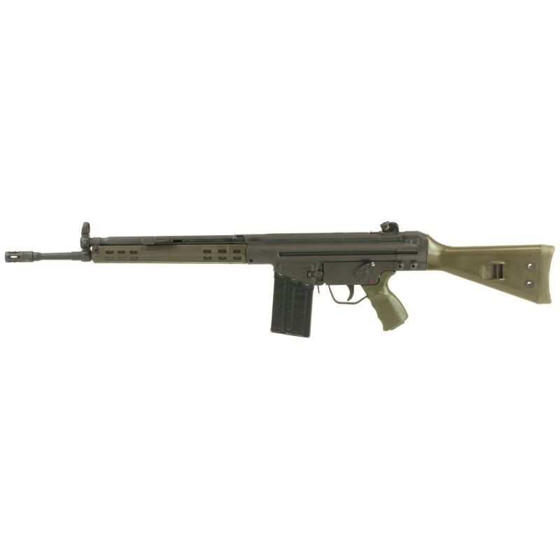 PTR 91 GI Semi Auto .308 Win 18 in Black Green 20 Round Capacity