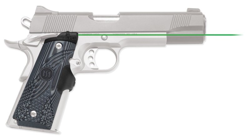 Crimson Trace 01-5520-1 LG-904G Lasergrips Green Laser for 1911 Full Size