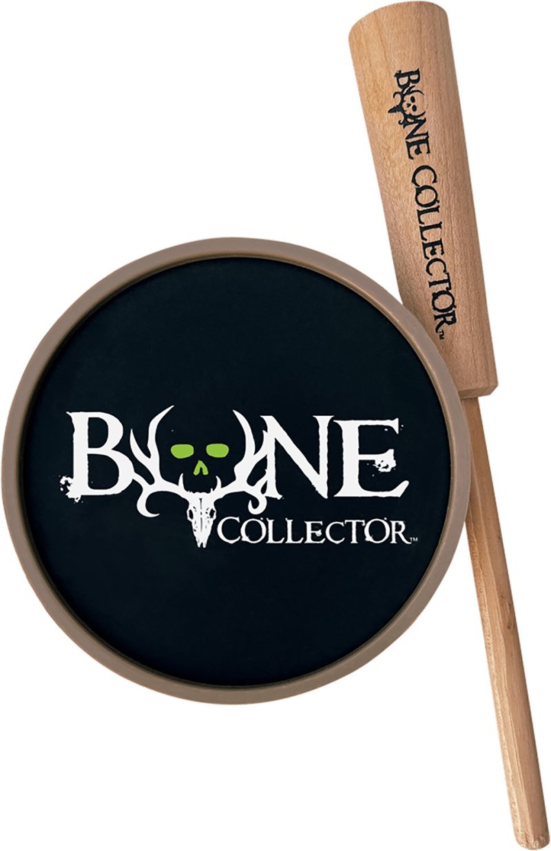 BONE Lights Out Turkey Pot Call Double-Sided Black/Brown BC110015