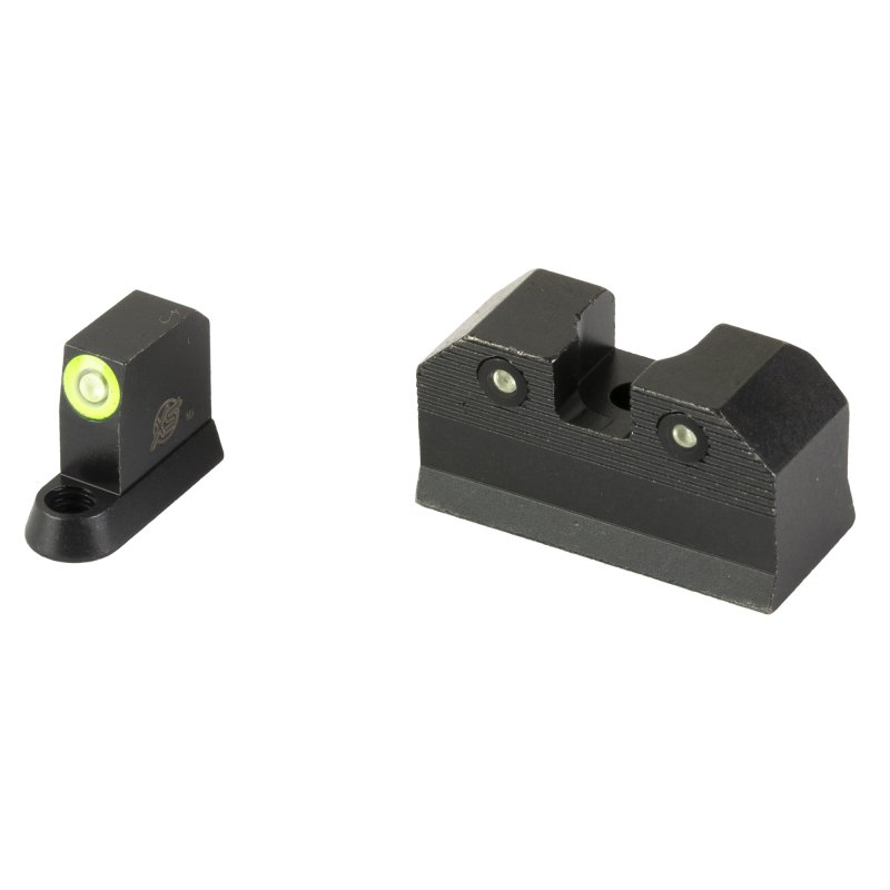 XS Sights CZ-R201S-6G R3D Tritium Night Sight, Suppressor Height, Green