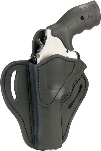 1791 Gunleather RVH2 OWB Belt Holster Left-Hand K-Frame 6 In Black