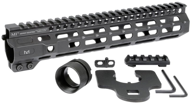 Midwest Industries AR-15 Combat Rail 10.5" M-LOK Handguard