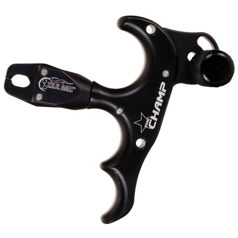 Tru Ball TCMP-BK Champ Release 3 Finger Black Small