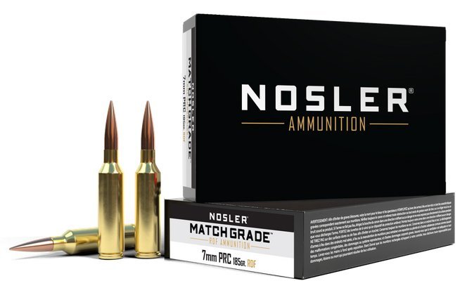 Nosler Match Grade 7mm PRC 185gr RDF HPBT 20 Rounds 51295