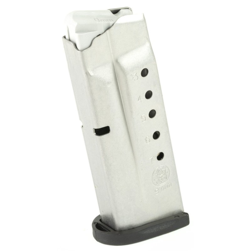 Smith & Wesson M&P Shield Magazine 9mm 7rd Stainless Steel