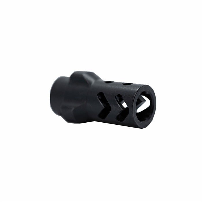 ANGSTADT ARMS AA093LDC36 9mm 3-Lug Adapter Dual Chevron Muzzle Brake