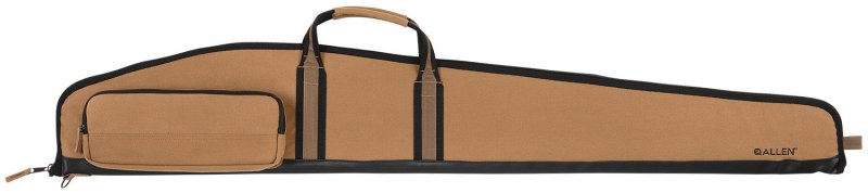 Allen Company 1102-52 Shotgun Case 52 in Tan Cotton Duck Foam Padded