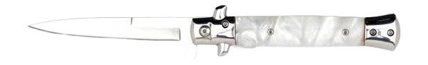 RUKO RUK0184WP 420A White Pearl Acrylic Folding Knife