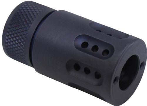 Guntec USA Mini Slip-Over Barrel Shroud Multi-Port Muzzle