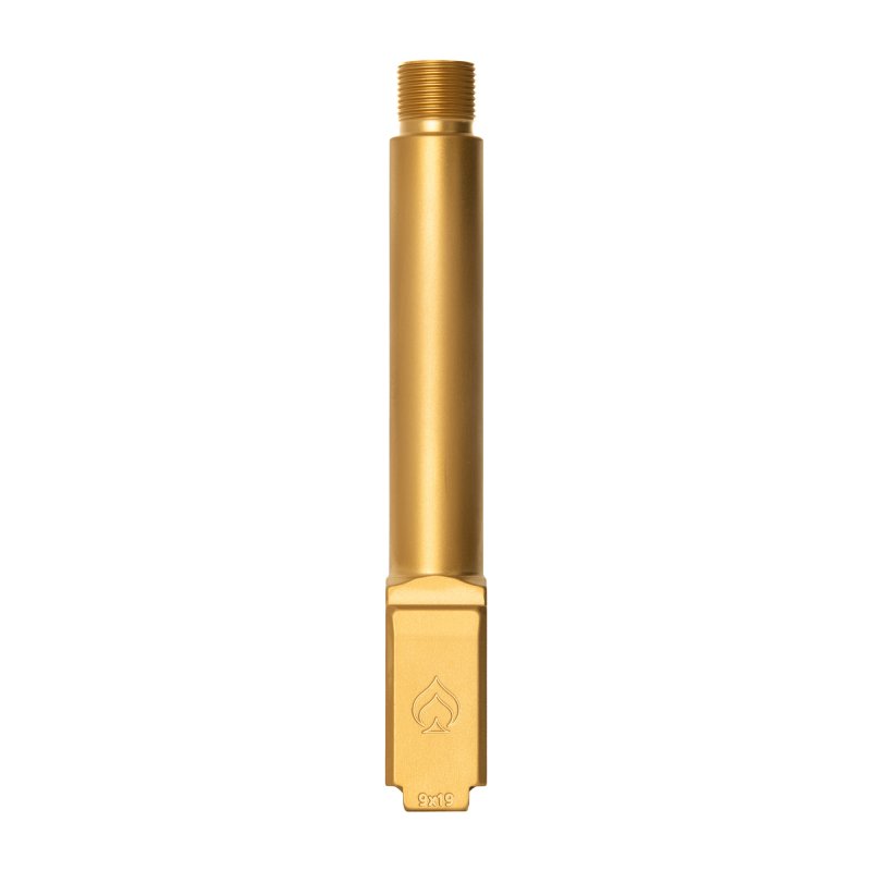 Ballistic Advantage BAPSG195T1G 9mm 4.5 In Threaded 1/2x28 Gold