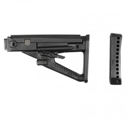 Pro-Mag AA129 Yugo PAP AK Series Stock Set Black Polymer Adjustable