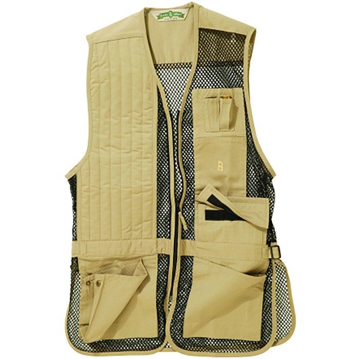 Bob Allen 30248 Mesh Shooting Vest Khaki 2XL