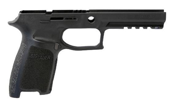 Sig Sauer P250 P320 Full Size Grip Module Large Black Poly 9mm 40