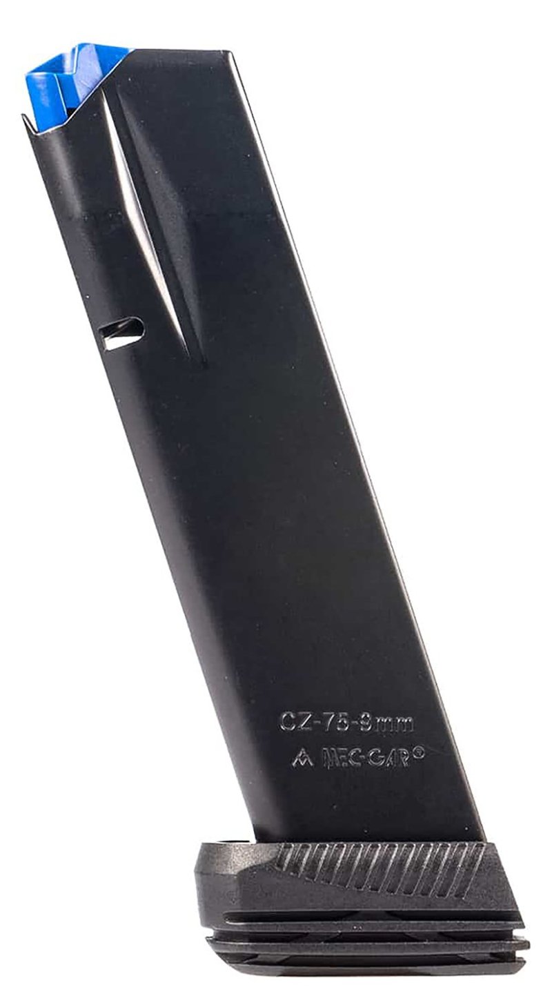 Mec-Gar MGCZ7519M 9mm 20-Round Magazine for CZ 75B/85B/SP-01/Shadow