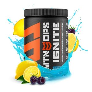 MTN OPS Ignite - Blue Raspberry Lemonade (45 Scoops)