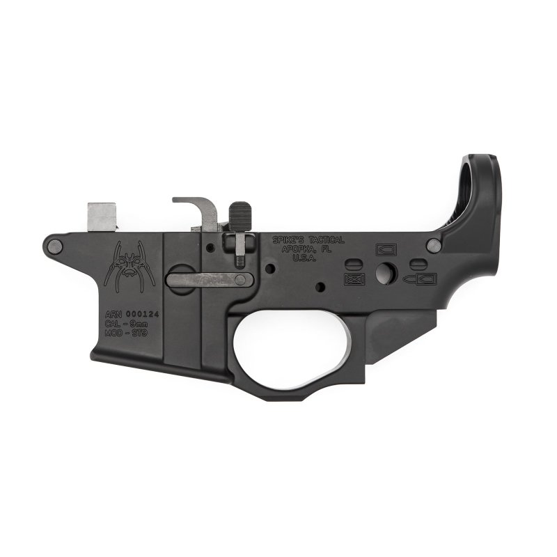 Spike's Tactical STLS910 9mm Colt-Style Lower Receiver W/S