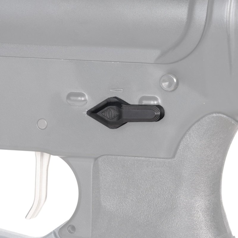 Reptilia 100-307 Ambidextrous Low-Profile Safety Selector Black