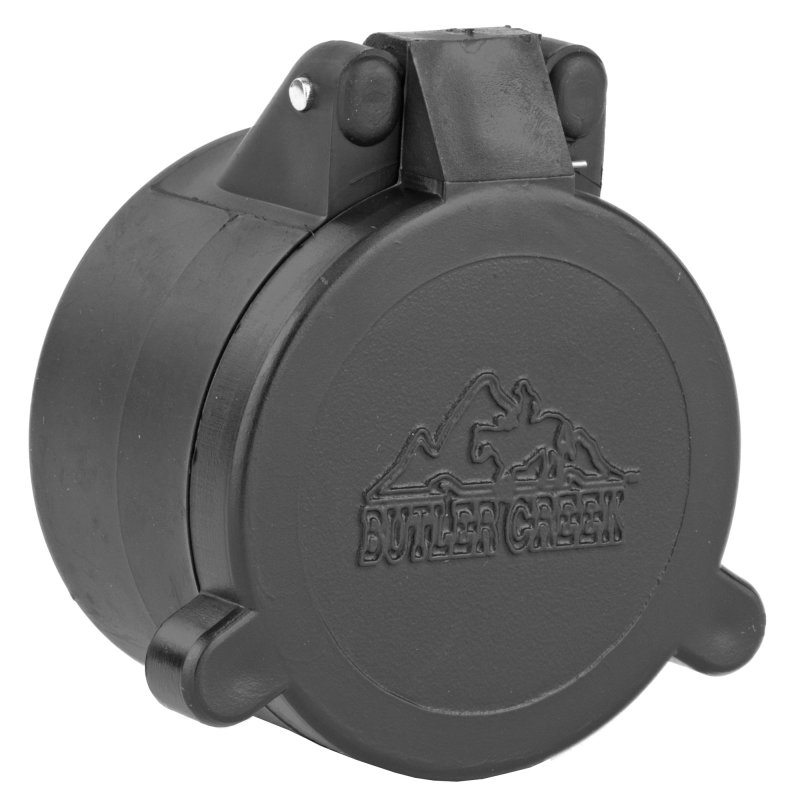 Butler Creek Flip-Open Scope Cover - Objective Size 02A, 30mm, Black