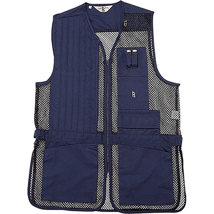 Bob Allen 30179 Mesh Shooting Vest Navy RH Large