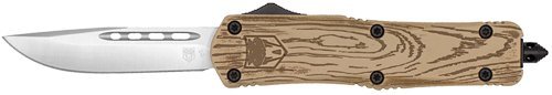 CobraTec MWGFS3DNS D2 3 Inch Wood Grain Cerakote OTF
