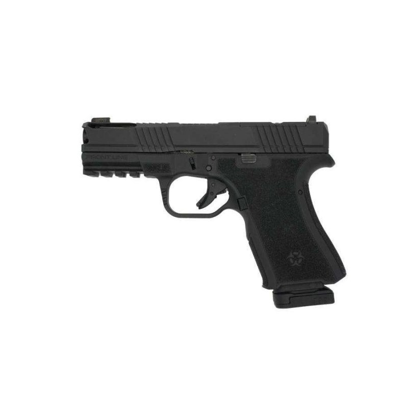 Black Rain Ordnance FL9MMBLK Compact Frame 9mm 4 In 15+1 Stainless Steel