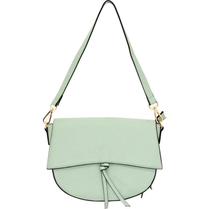 Cameleon 49628 Zoey Concealed Carry Purse Mint Leather Crossbody Bag