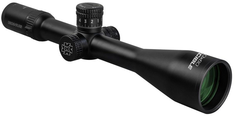 Konus 7177 60MM 5-50X60IL Fine X Tactical Scope