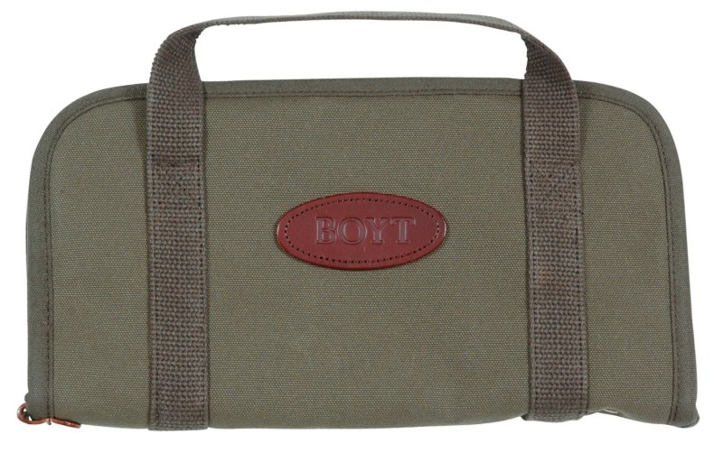 Boyt Harness Company Rectangular Pistol Rug OD Green Canvas Zippered
