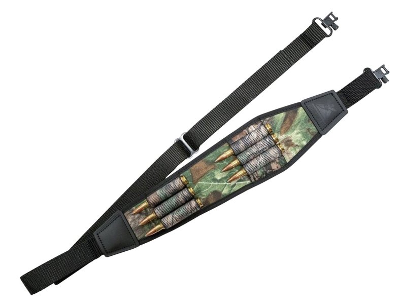GrovTec GTSL115 Realtree Xtra Padded Rifle Sling 6 Cartridge Loops
