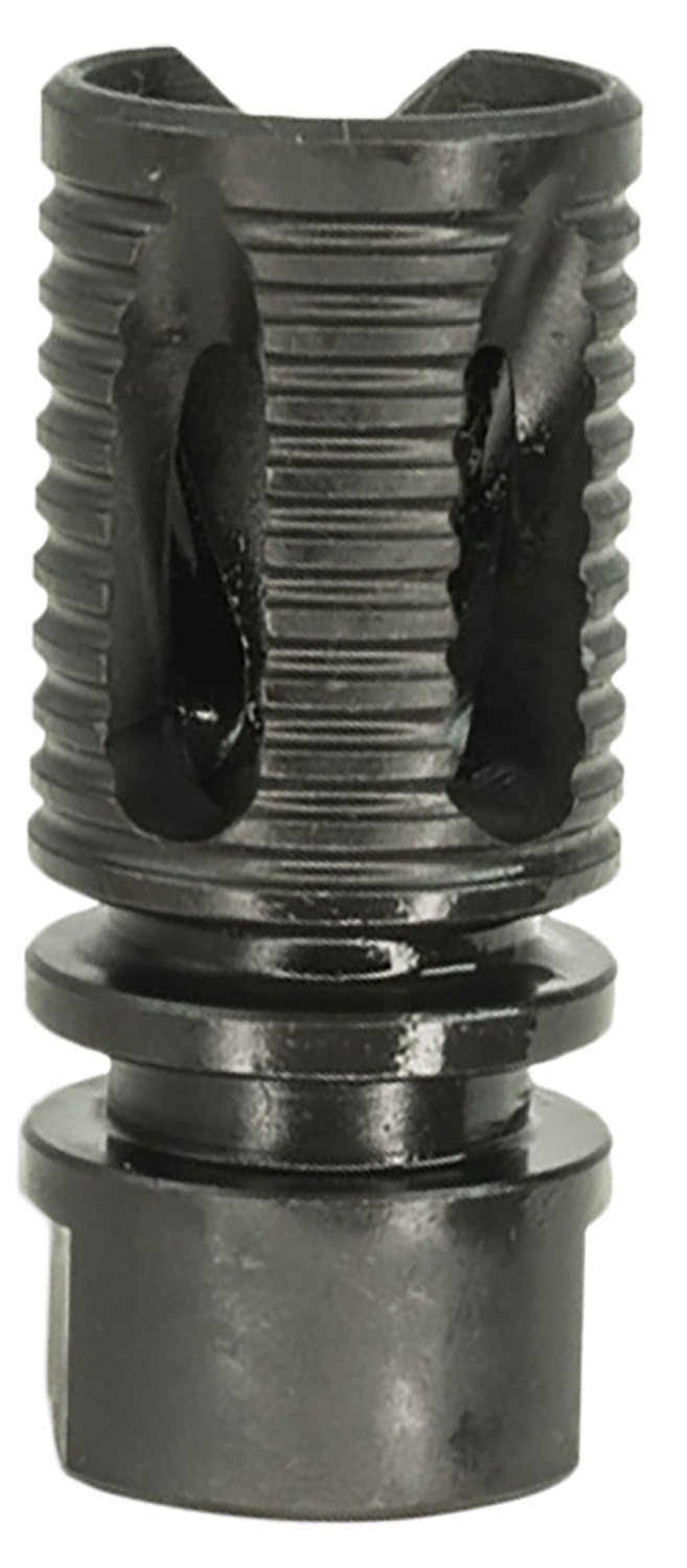 Lead & Steel LS-SAW-FH-1-2X28 Flash Suppressor 1/2"-28 Black 4140 Steel