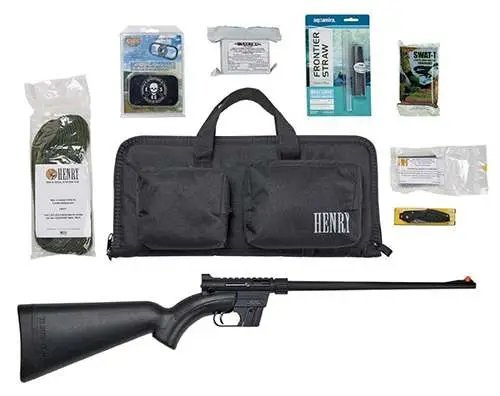 Henry U.S. Survival AR-7 .22 LR 16.125 in Barrel Black 8 Rounds Semi-Auto