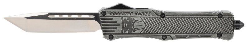 CobraTec Knives CTK-1 Large 3.75 In OTF Tanto D2 Steel Blade