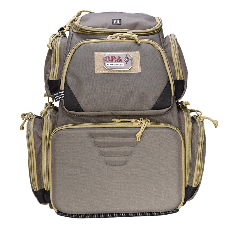 GPS 1611SC Sporting Clays Backpack Olive w/Rain Cover, Visual ID