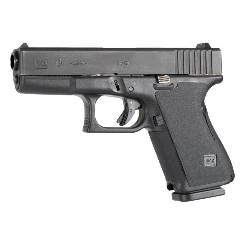 Hogue 17220 Wrapter Adhesive Grip Black Grain Fits Glock 19/23/32 Gen1-2