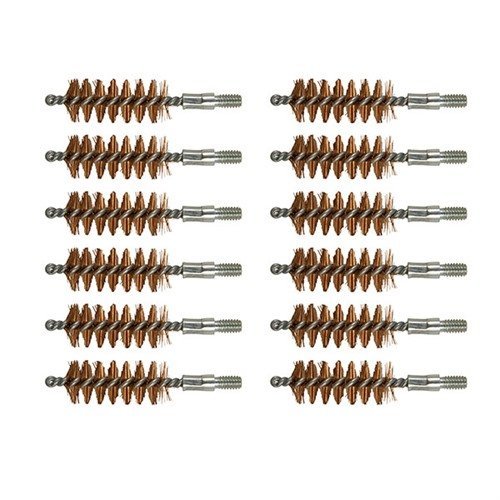 Brownells .475 Cal Pistol Bronze Bore Brushes 12-Pack