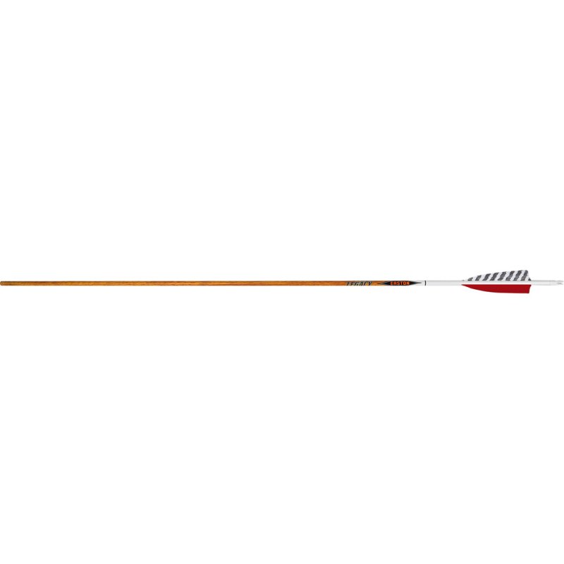 Easton 529765 Carbon Legacy Arrows 700 4" Feathers 6-Pack