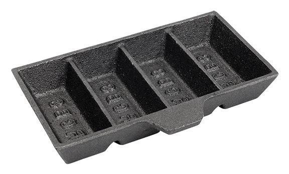 RCBS 80005 Ingot Mould, Casts Four Ingots, Quick Cooling
