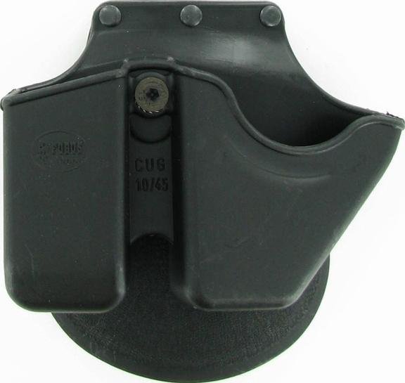 Fobus CUG1045RP Roto Handcuff/Magazine Holster for Glock/H&K 10mm/.45 Black