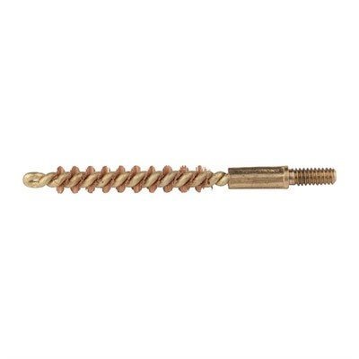 Pro-Shot Benchrest Brass Core/Bronze Bristle Pistol Bore Brush (5/40 Thread) .25 cal