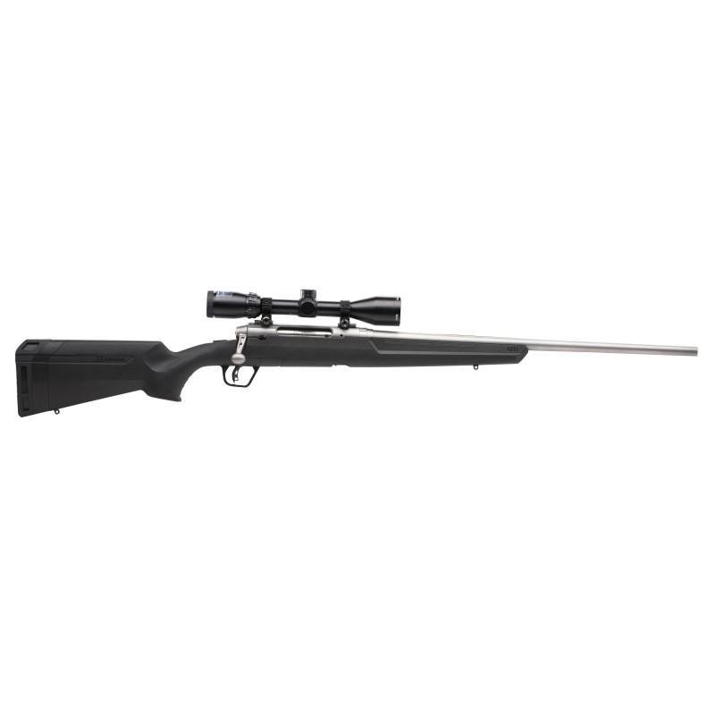 Savage Arms Axis II XP 7mm-08 Rem 4+1 22" Matte Stainless Barrel/Rec Synthetic Stock Bushnell Banner 3-9x40mm Scope