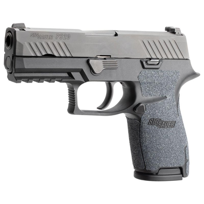 Sig Sauer P320 Compact Medium Grip Adhesive Wrap Black by Hogue
