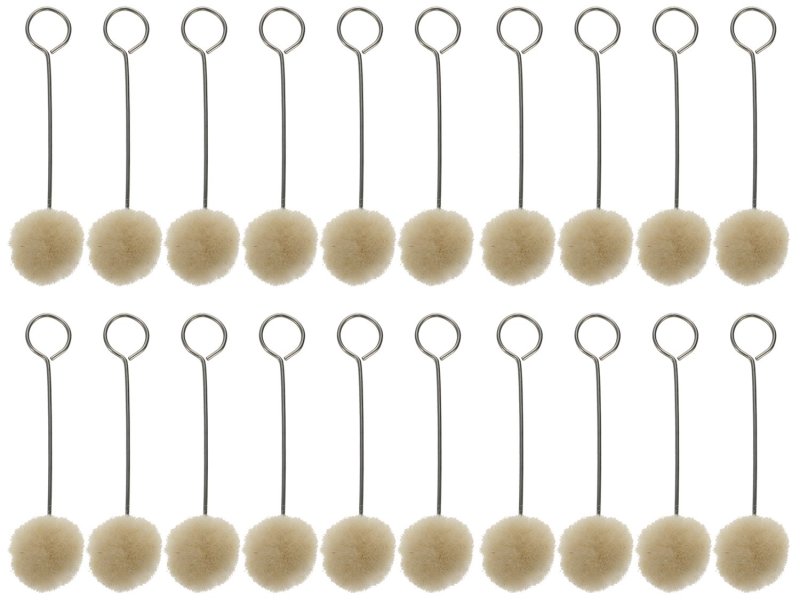 Birchwood Casey 41110 Swauber Applicators 0.75" X 3.5" 20 Per Pkg
