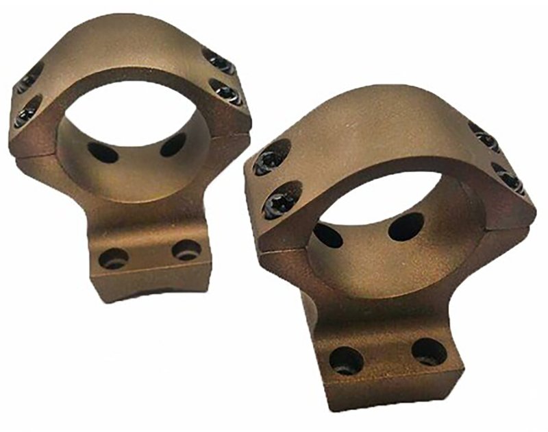 Talley HC730735 Scope Mount/Ring Combo 30mm Burnt Bronze Low X-Bolt