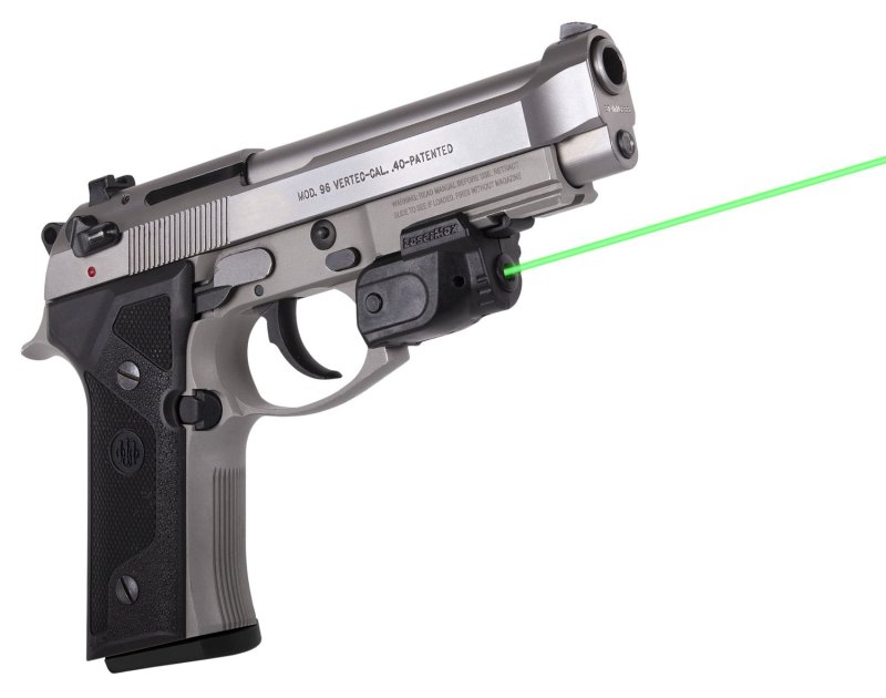 LaserMax GS-LTN-G Green Laser GripSense Black Picatinny Rail